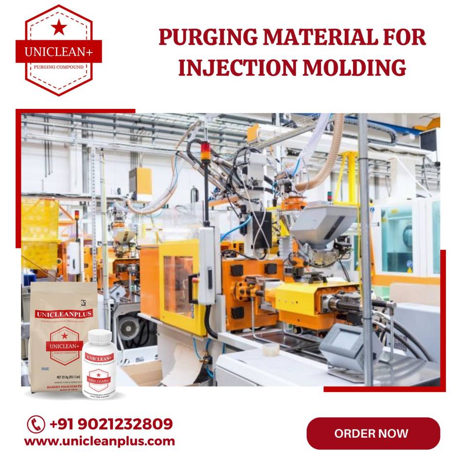 Purging Material for Injection Molding